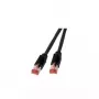 Cable de red EFB Elektronik Cat.6a HiroseTM21 RJ-45 Cat6a 10 m negro
