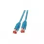 Cable de red EFB Elektronik 1 m RJ-45 Cat6a azul