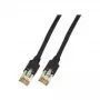 Cable de red EFB Elektronik K8072.15 RJ-45 Cat5e 15 m negro