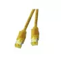 Cable de red EFB Elektronik RJ45 S/STP Cat6a amarillo 5 m