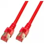 Cable de red EFB Elektronik 10 m RJ-45 Cat6 rojo