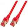 Cable de red EFB Elektronik 30 m RJ-45 Cat6 rojo