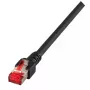 Cable de red EFB Elektronik RJ45 S/FTP Cat6 25 m negro