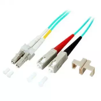 Cable de fibra óptica InfiniBand EFB Elektronik O0314.5 5 m LC SC azul