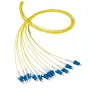 Cable de fibra óptica EFB Elektronik O0480.2 2 m LC amarillo