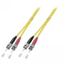 Cable de fibra óptica EFB Elektronik O2003.5 5 m ST amarillo