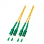 Cable de fibra óptica EFB Elektronik O2561.1 1 m SC amarillo