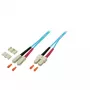 Cable de fibra óptica EFB Elektronik O7413.2 2m SC turquesa