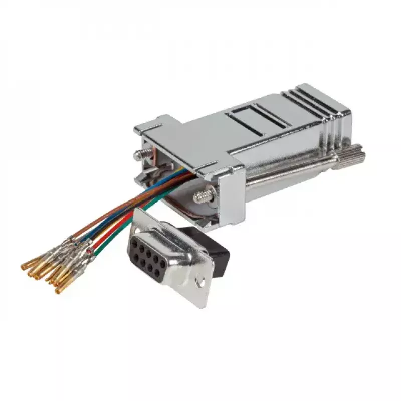 Adaptador de cable EFB Elektronik ETM23067 — DB-09 a RJ-45, gris