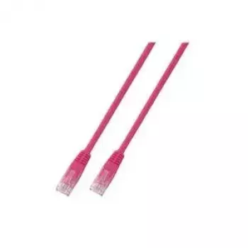 Cable de red EFB Elektronik RJ45 U/UTP Cat.5e 2 m magenta