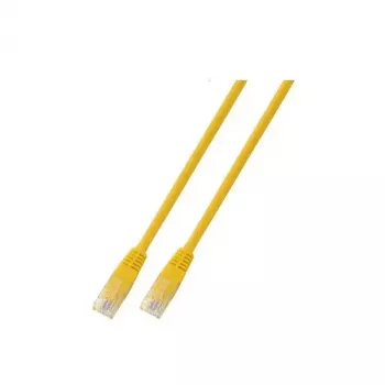 Cable de red EFB Elektronik 3 m Cat6 RJ-45 U/UTP amarillo