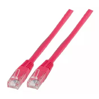 EFB Elektronik K8100MA.15 Cable de conexión RJ45, Cat.6 U/UTP, 15 m, magenta