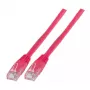 EFB Elektronik K8100MA.15 Cable de conexión RJ45, Cat.6 U/UTP, 15 m, magenta