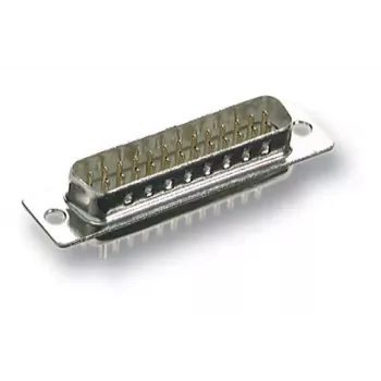Conector macho de cable EFB Elektronik 28759.1 D-Sub 25 polos plateado