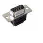 Conector de cable EFB Elektronik 29060.1 D-Sub 9 polos negro gris