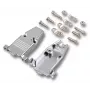 EFB Elektronik E-GP09G Carcasa D-Sub totalmente metálica con alivio de tensión, 9 pines, plateado