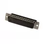 Conector macho de cable EFB Elektronik 34608.1 D-Sub 25 polos negro