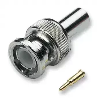 Conector macho coaxial BNC EFB Elektronik 52500.2, impedancia 50 Ω