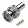 Conector macho coaxial BNC EFB Elektronik 52500.2, impedancia 50 Ω