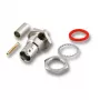 Conector de cable BNC EFB Elektronik 52515.1, acabado plateado