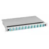 EFB Elektronik B71203.12OM3 Caja de empalmes de fibra óptica, SC 50/125 µm OM3, 12 pigtails/6 acopladores, extraíble