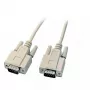 Cable serie EFB Elektronik EK129.10 beige 10 m DE-9