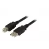 Cable USB EFB Elektronik K5256SW.1,8 1,8 m USB A USB B negro