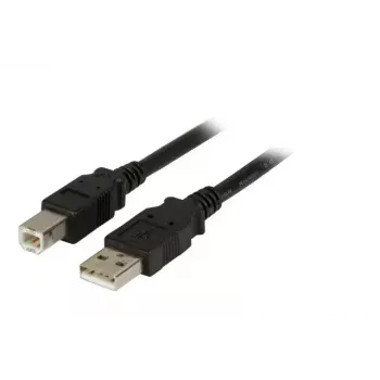 Cable USB EFB Elektronik K5256SW.1,8 1,8 m USB A USB B negro