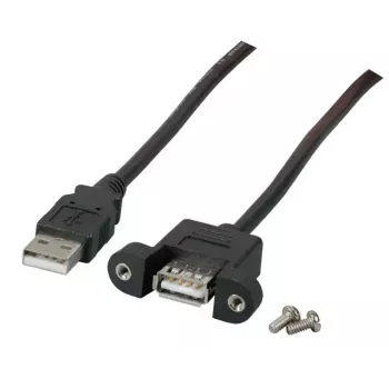 Cable USB EFB Elektronik K5291SW.3V2 3 m USB A negro