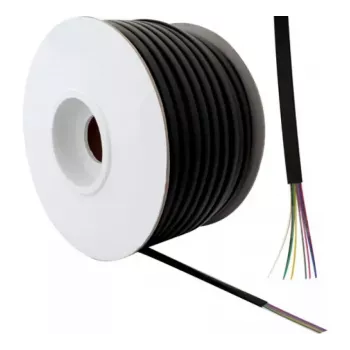 Cable de red Tecline 08138 100 m negro