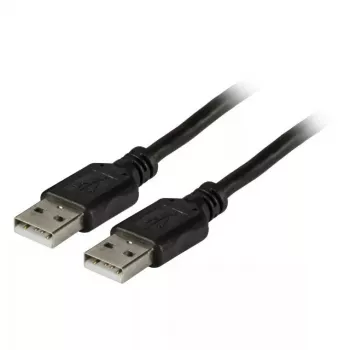 Cable USB EFB Elektronik USB 2.0 A / A 3 m negro