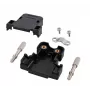 EFB Elektronik E-DH09 Carcasa D-Sub, 9 pines, negro