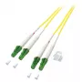 Cable de fibra óptica EFB Elektronik O0381.0,5 0,5 m 2x LC amarillo