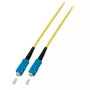 Cable de fibra óptica EFB Elektronik O1323.3 3 m SC amarillo
