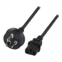 Cable de alimentación EFB Elektronik EK493.1,8 negro 1,8 m