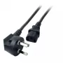 Cable de alimentación EFB Elektronik EK539.1,8 negro 1,8 m