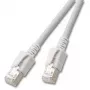 Cable de red EFB Elektronik 0,5m Cat6a RJ-45 S/FTP gris