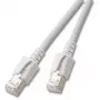 Cable de red EFB Elektronik 3m Cat6a RJ-45 S/FTP gris