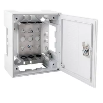Caja eléctrica EFB Elektronik 46025.4 gris ancho 140mm fondo 76mm alto 170mm