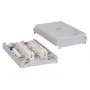 EFB Elektronik LSA Minibox 201 C, 20 pares, incl. 2x regletas de desconexión de 10 pares, gris