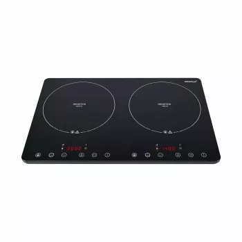 Placa de inducción Steba IK 650 fina negra 2 zonas control táctil