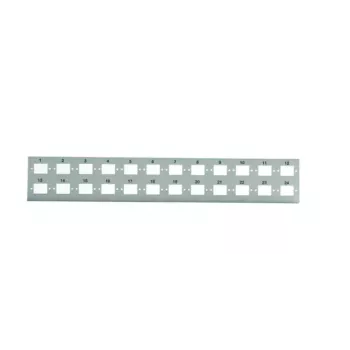 Kit de montaje Telegärtner H02025A0114 plata metal