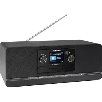TechniSat DigitRadio 372 CD IR, negro, radio DAB+/FM/Internet con reproductor de CD