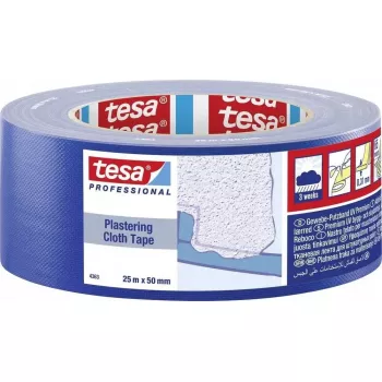 Cinta de tela para limpieza Tesa 04363 25 m x 31 mm azul
