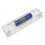 ABUS Security Center VT5001W Distribuidor de tornillos de superficie, 5 polos, blanco