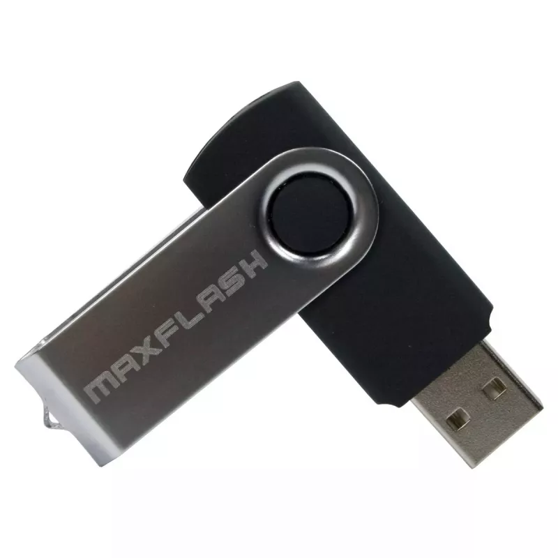 Memoria USB MaxFlash 4GB USB Type-A negra PD4GM-R