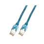 EFB Elektronik K8704.1 Cable de conexión RJ45, Cat.5e S/UTP, 1 m, azul