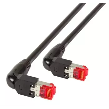 Cable de red EFB Elektronik K4137SW.5 RJ-45 Cat6a 5 m negro