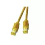 Cable de red EFB Elektronik RJ45 S/STP Cat6a 1 m amarillo