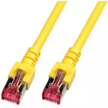Cable de red EFB Elektronik 20 m RJ-45 Cat6 amarillo